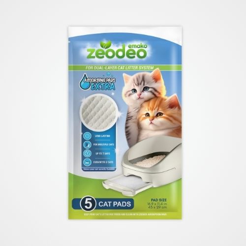 ZeoDeo cat litter pads